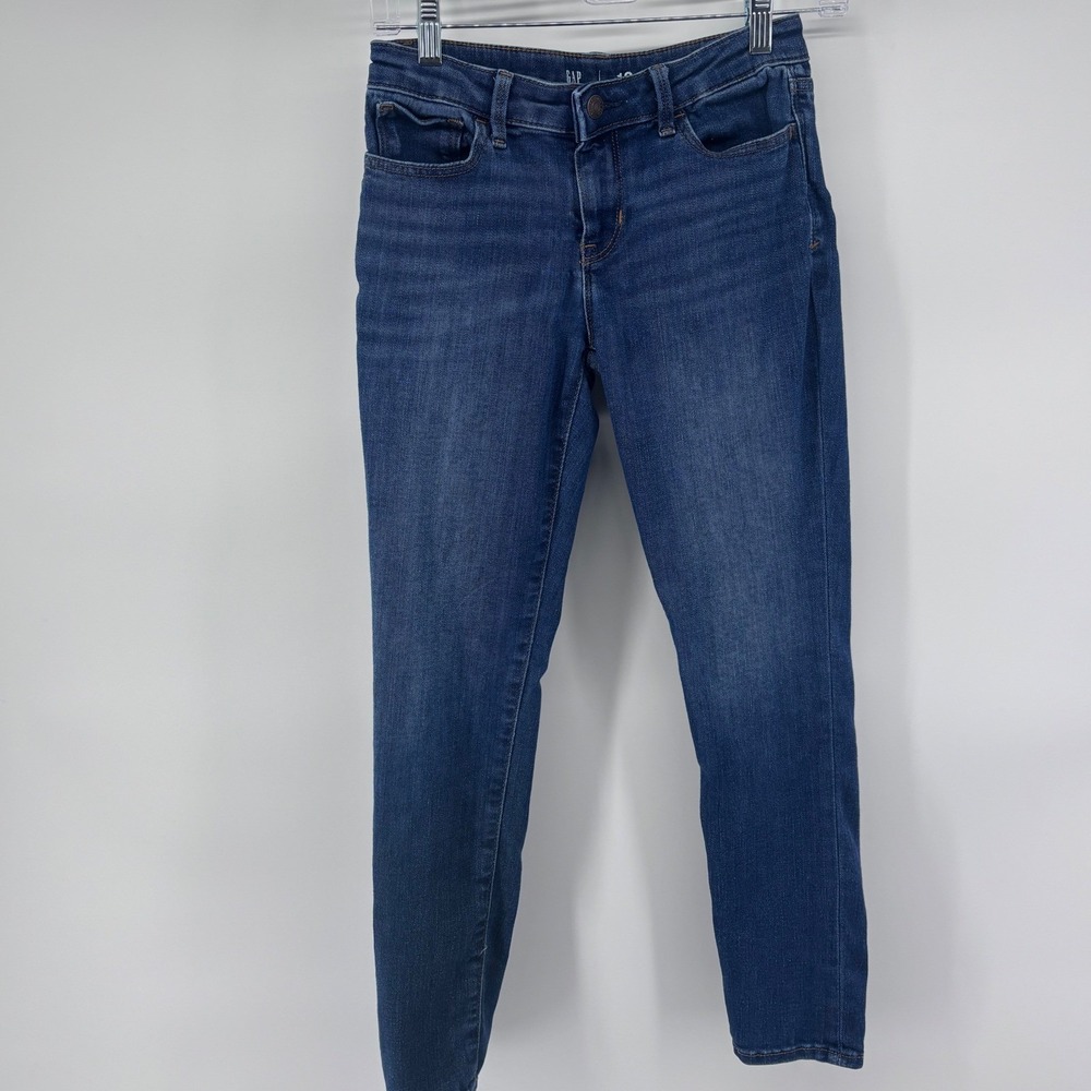 Gap Kids Super Skinny Jeans Size 12 Dark Wash‎ Denim Everyday Casual